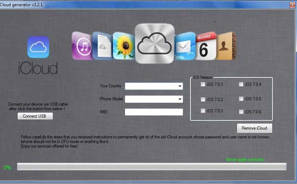 iCloud Bypass Activation Tools 1