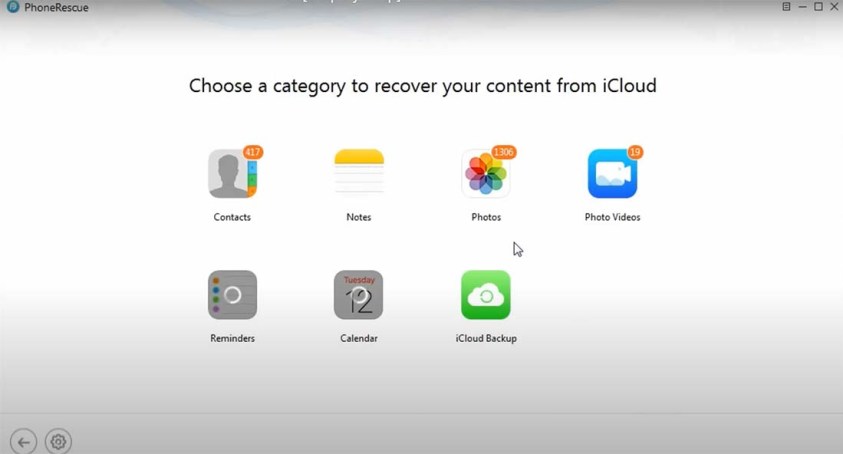 Recover from iCloud