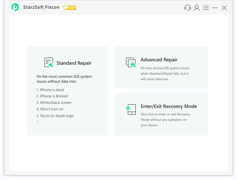 Multiple Repair Modes