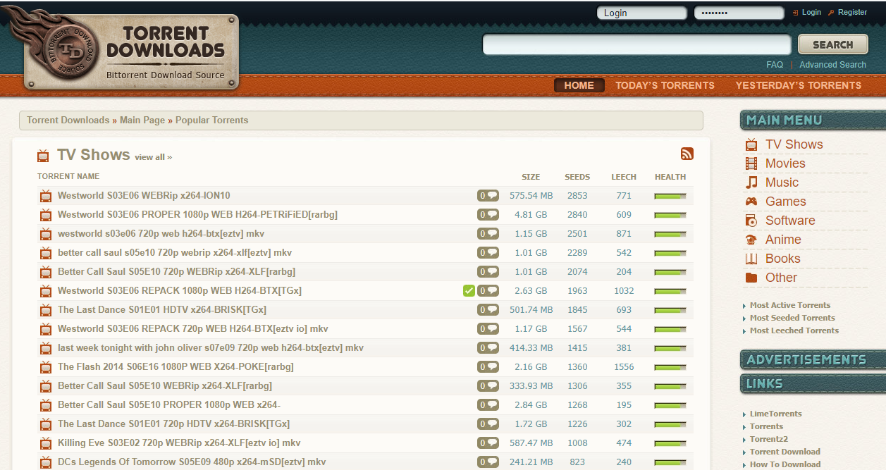 torrentdownloads as extratorrent proxy