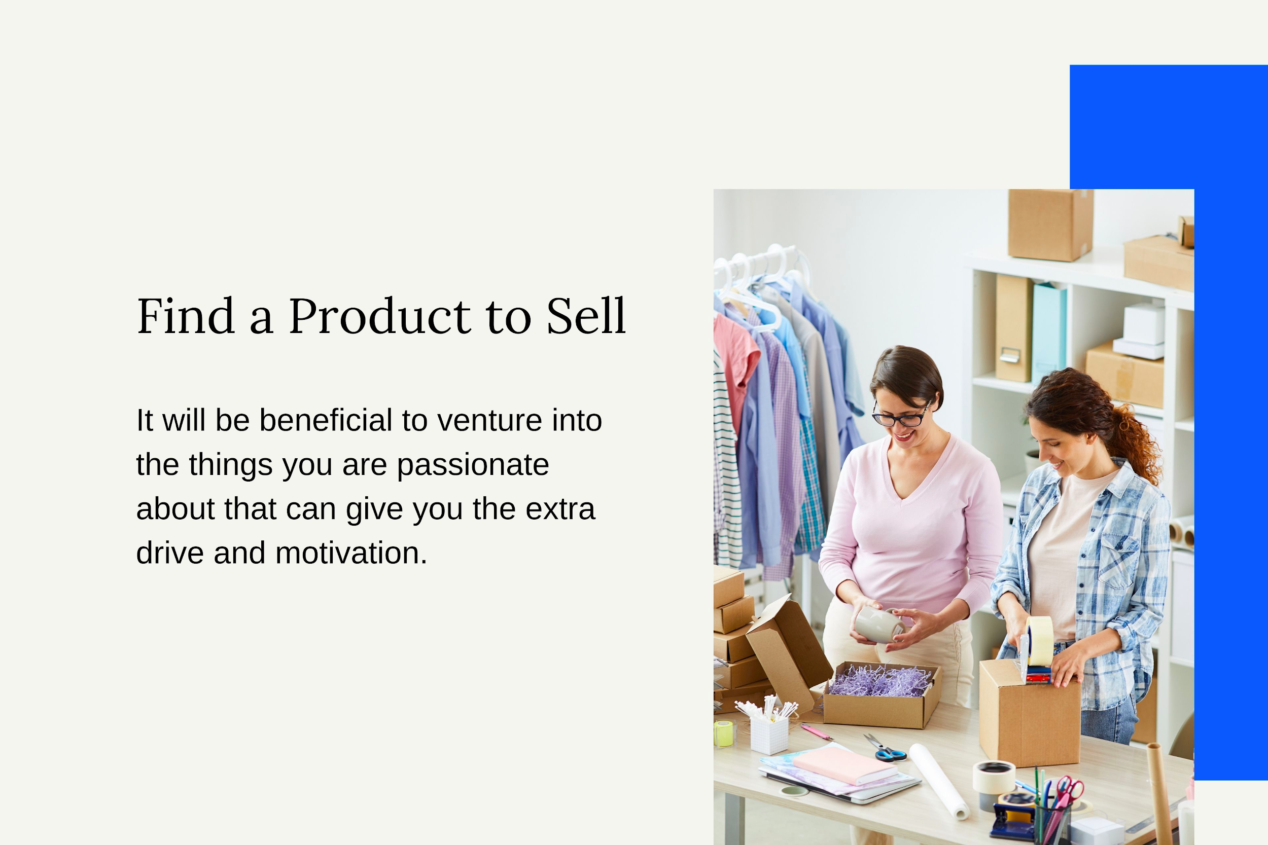 Find a Product to Sell