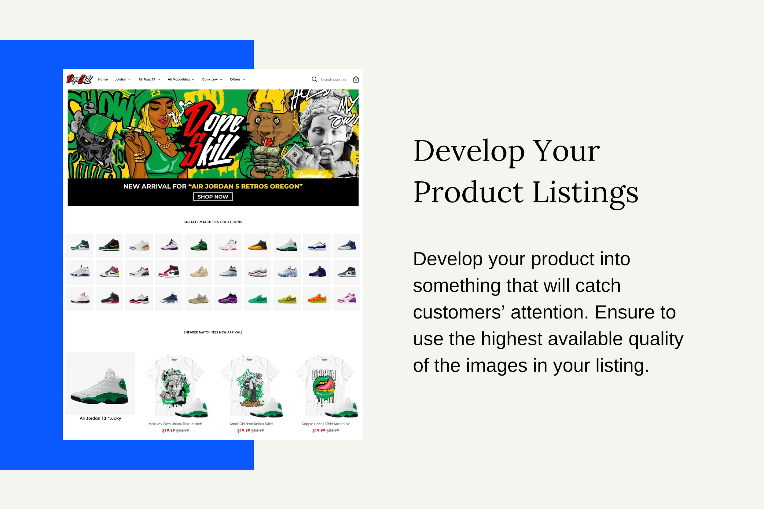 Develop Your Product Listings